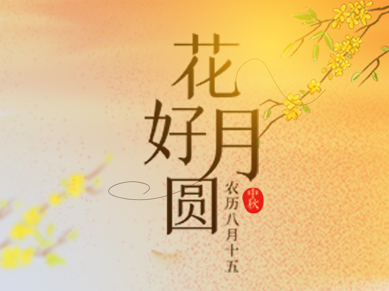 年年賞月，愿人如月長久